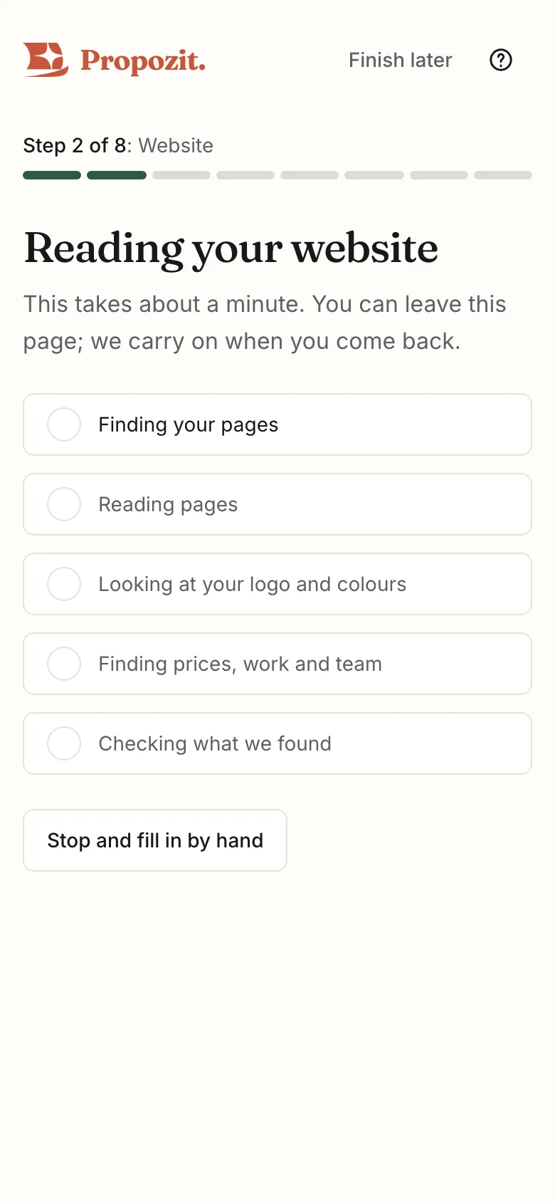 Reading your website on a phone